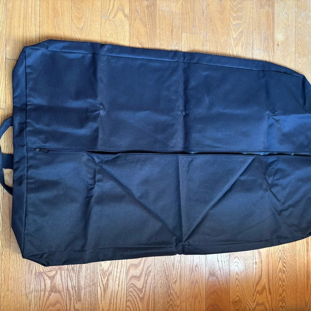 NIU Huskies Athletics Black Garment Bag with Embroidered Logo
